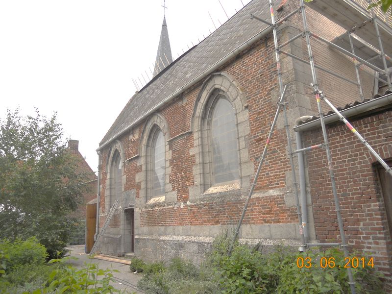 Rénovation de l'église de Bourghelles